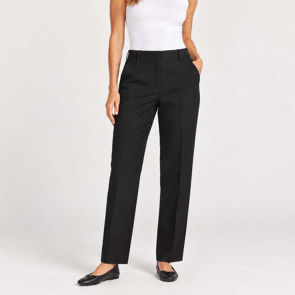 J.Crew Cameron Pant Four Season Stretch Black Size 8 Tall NWT